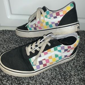 Women’s Checkerboard Vans